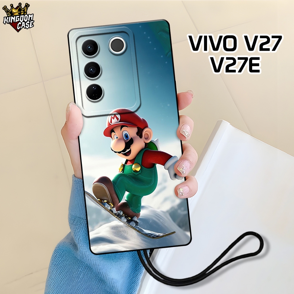 HP ล่าสุด VIVO V27/VIVO V27E Case 2028 - เคสโทรศัพท์ VIVO V27E - 2026 Camera Protect Silicon Case - 