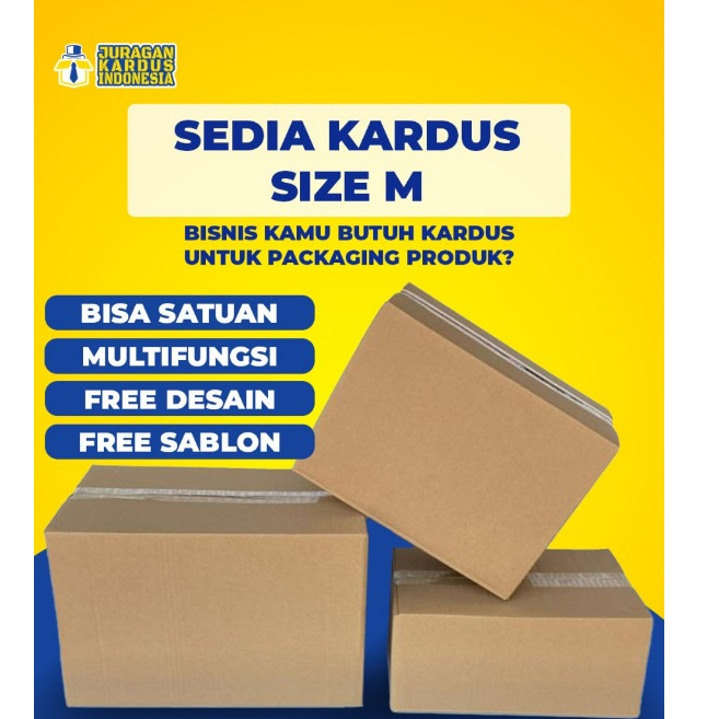 CARDBOARD BOX (SIZE M) BOX / CARDBOARD / PACKAGING