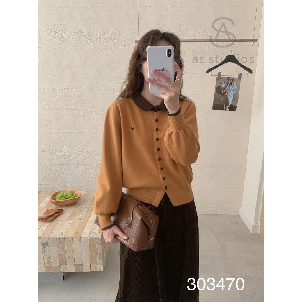 [LC] ONE-K 303470 PREMIUM KNIT SWETER CARDIGAN