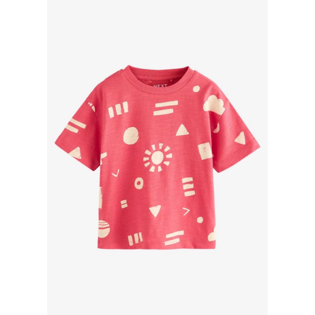 NEX**T - เสื้อยืด RED ALL OVER PRINT 1.5y-2y