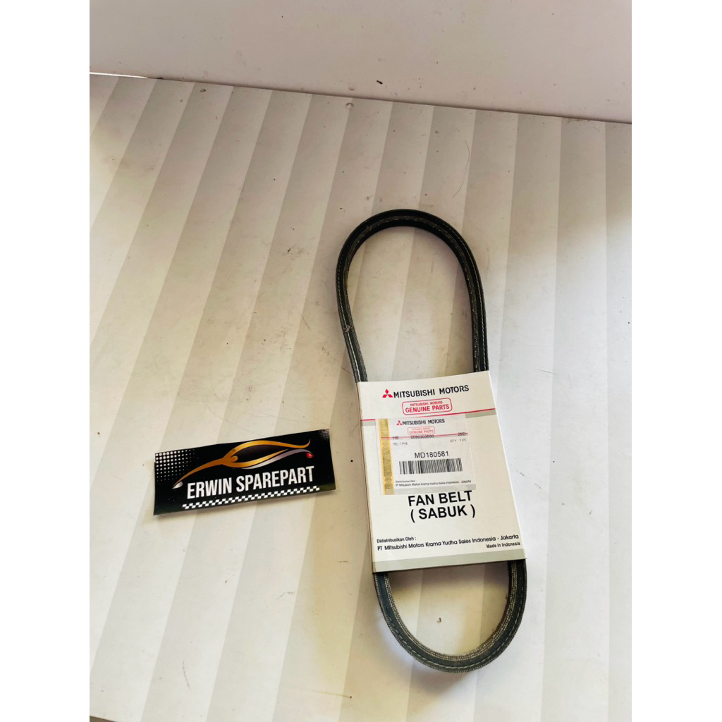 ORIGINAL FANBELT BELT / FAN BELT POWER STEERING L300 DIESEL MD180581