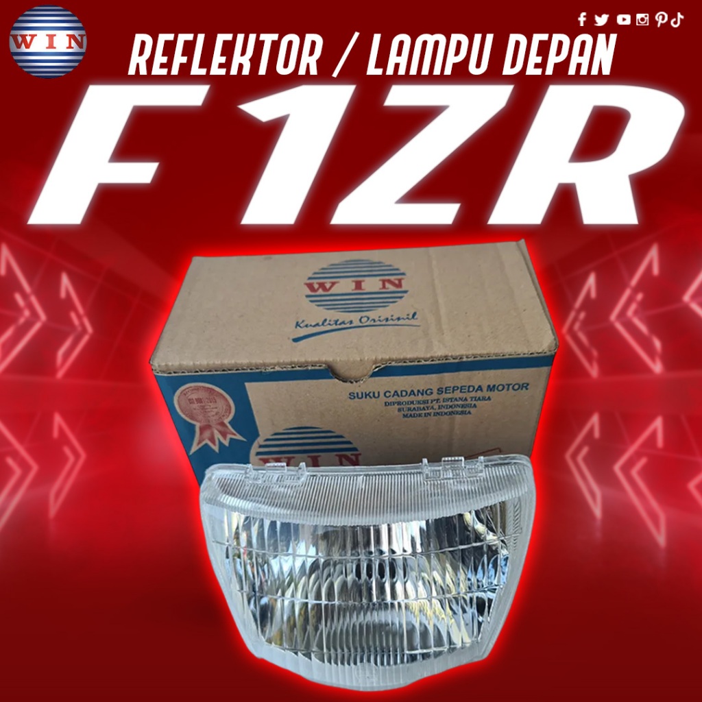 HEADLIGHT REFLECTTOR REFLECTTOR WIN F1ZR FIZR FORCE 1 ZR 2001 2002 2003 2004 2005