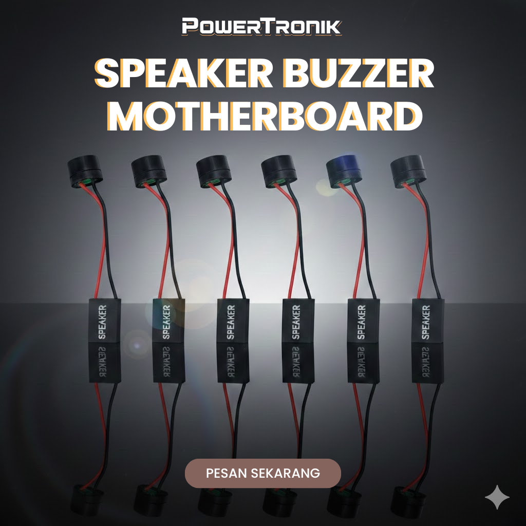 PowerTonik - Speaker Buzzer เมนบอร์ด PC Internal Beeper Case Bios Alarm Code Error