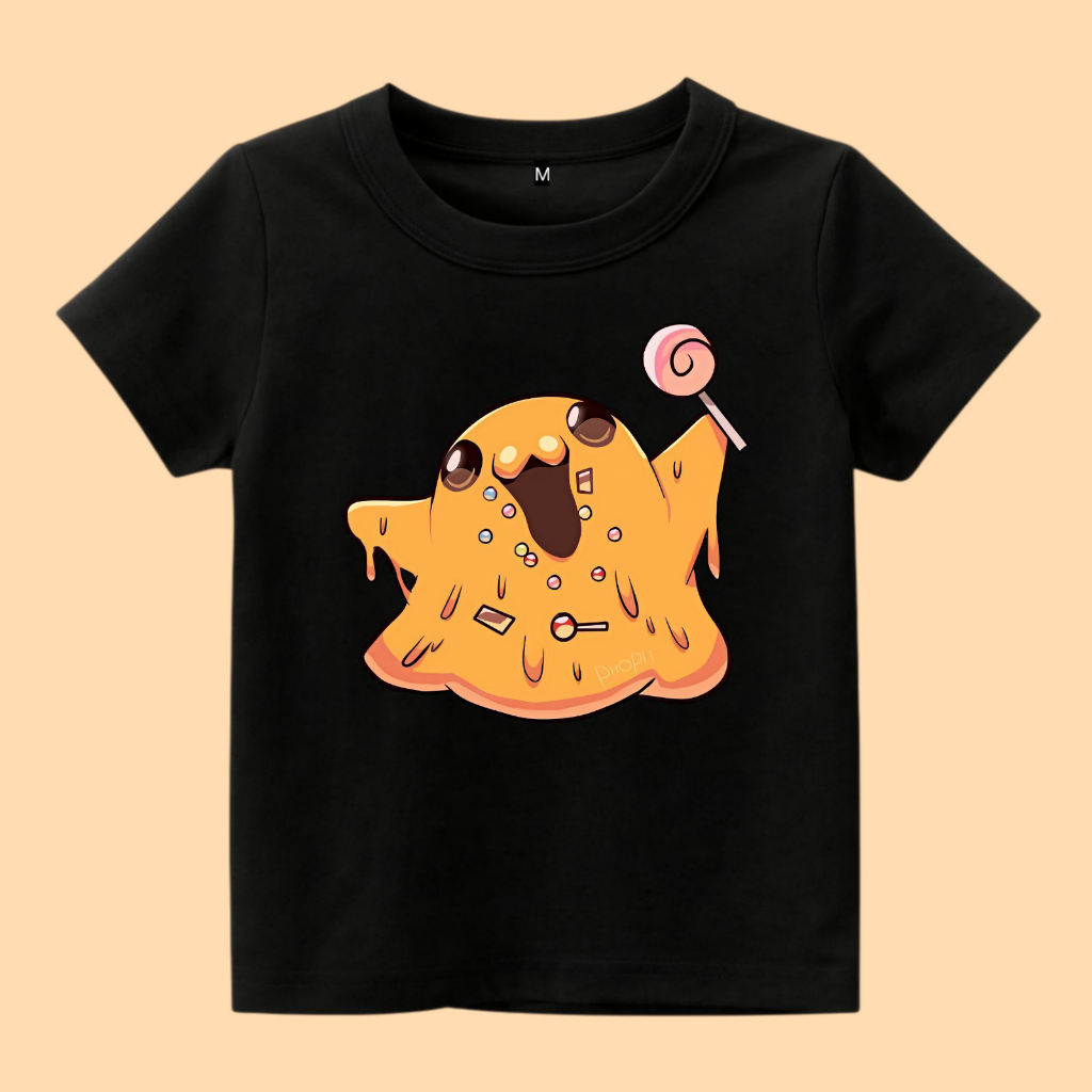 เสื้อยืดเด็ก scp 999 ตัวอักษร tickle monster gelitik