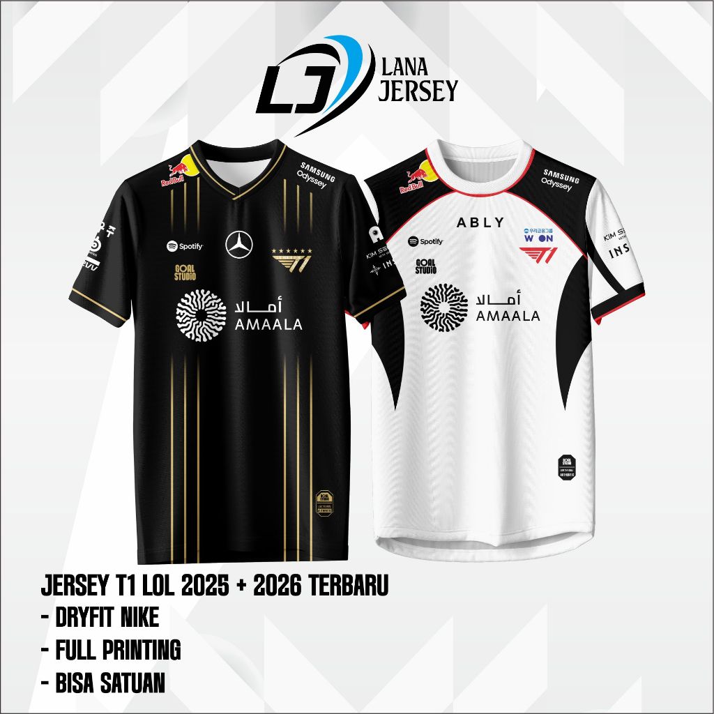T1 ESPORT PRO PLAYER เกม DOTA 2 WILDRIFT LOL AOV PUBG GAMING JERSEY ฟรี NICKNAME