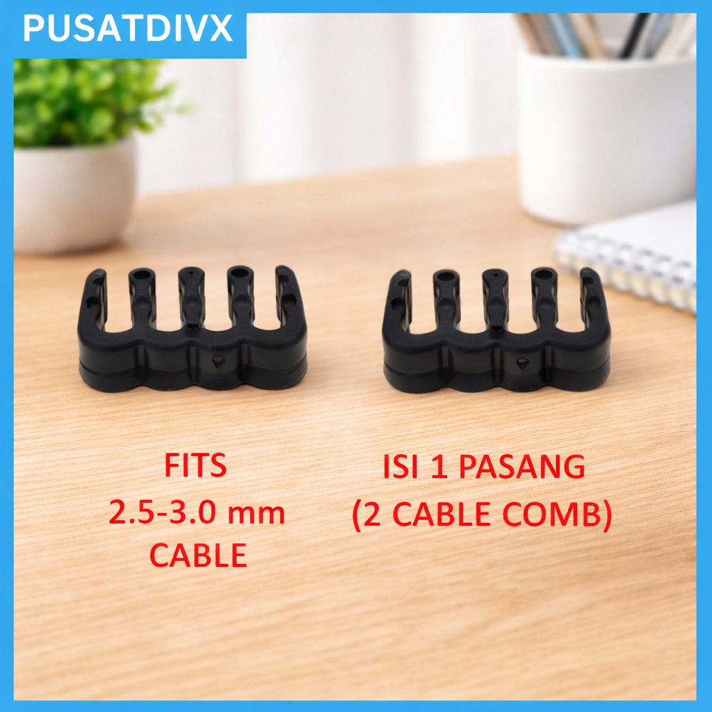 SANJI 8PIN CABLE COMB CLAMP CLIP PSU CABLE MOTHERBOARD DESKTOP 8 PIN