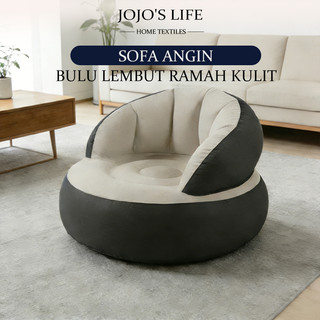 Sofa Tiup Portabel Rumah Nyaman Ringan Untuk Indoor Dan Outdoor Mudah Disimpan