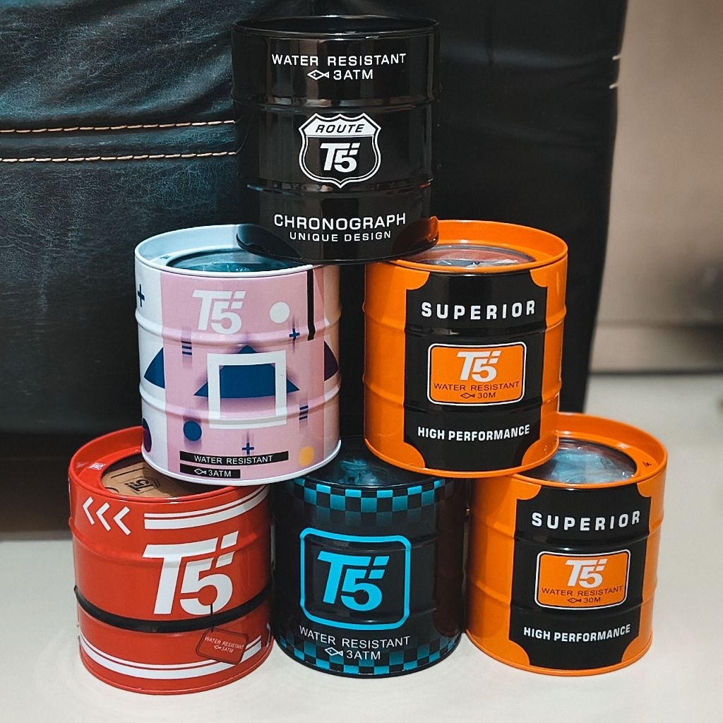 ต้นฉบับ T5 กล่อง AESTOTICAL MENS WATCH BOX LUXURY ของขวัญ ASTHETIC STAGE T5 โปรโมชั่นจํากัด