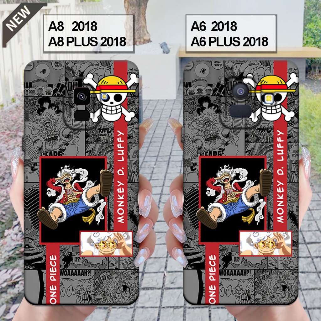 เคส Samsung A6 2018 | A6 PLUS 2018 - ซัมซุง A8 2018 | A8 PLUS 2018 _ปลอกซิลิโคนสีดําใส