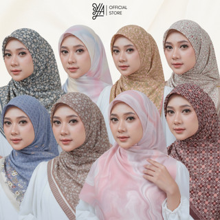 Hijab Motif 401-500 Segi Empat Voal Premium Laser Cut Free Pouch by Syla Hijab
