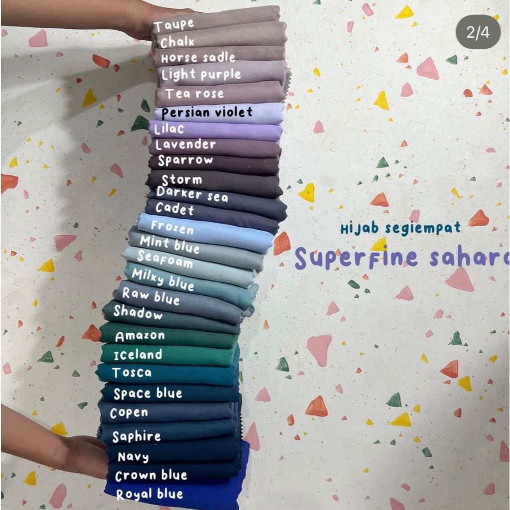 Sahara Square Hijab - Superfine Sahara