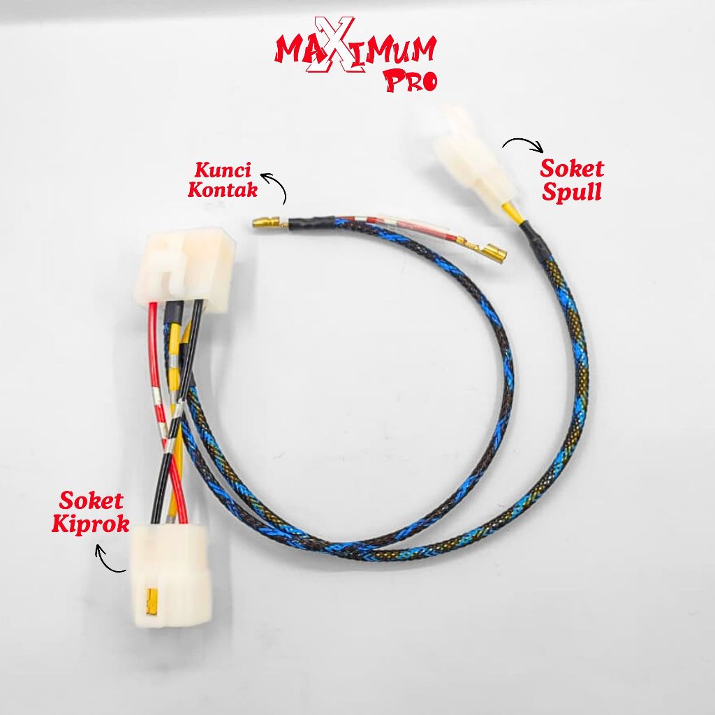 FULLWAVE DC CABLE JUPITER Z VEGA R ใหม่ FULLWAVE DC JUPITER FULLWAVE AC TO DC CONVERTER CABLE BRAIDE