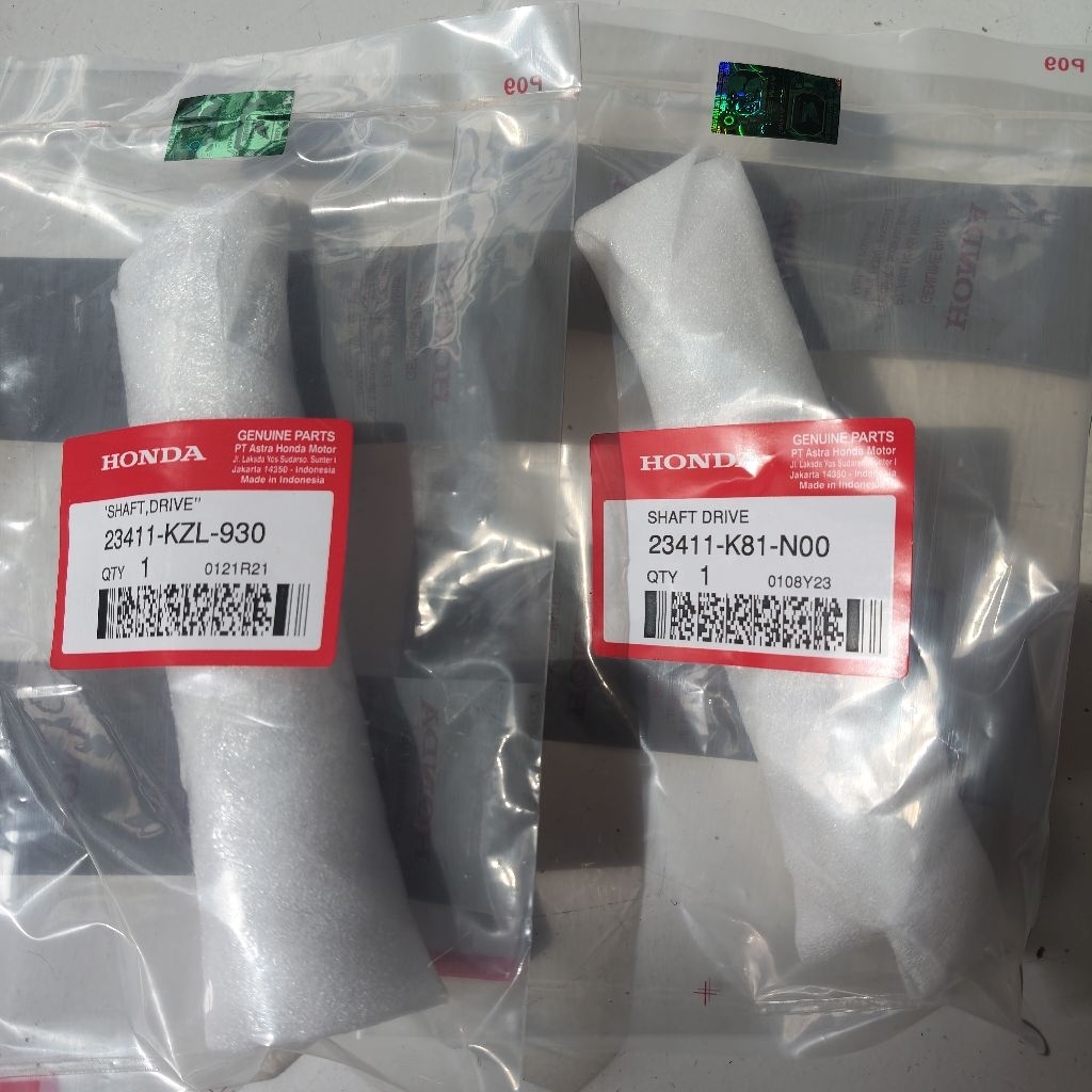 23411-KZL-930 SHAFT DRIVE As pully Beat fi pop eco street Vario 110 Spacy fi Scoopy esp original 234