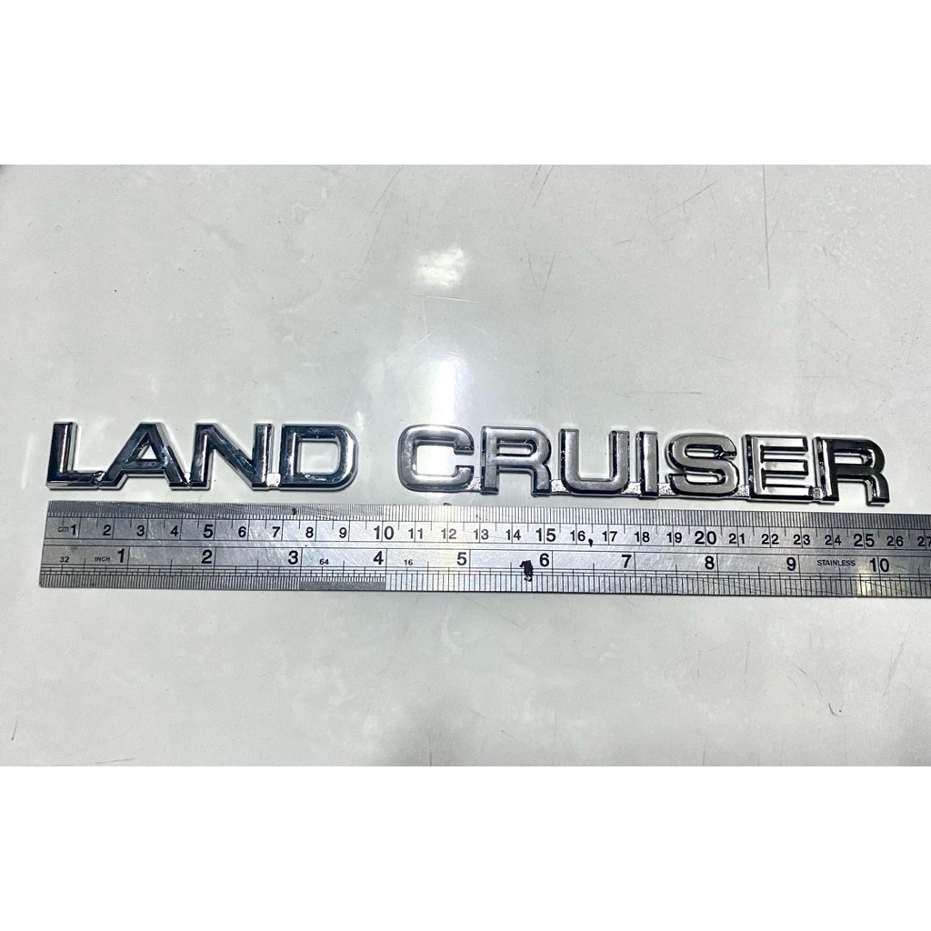 Land Cruiser Emblem สําหรับท้ายรถที่มีอยู่ Prado FJ120