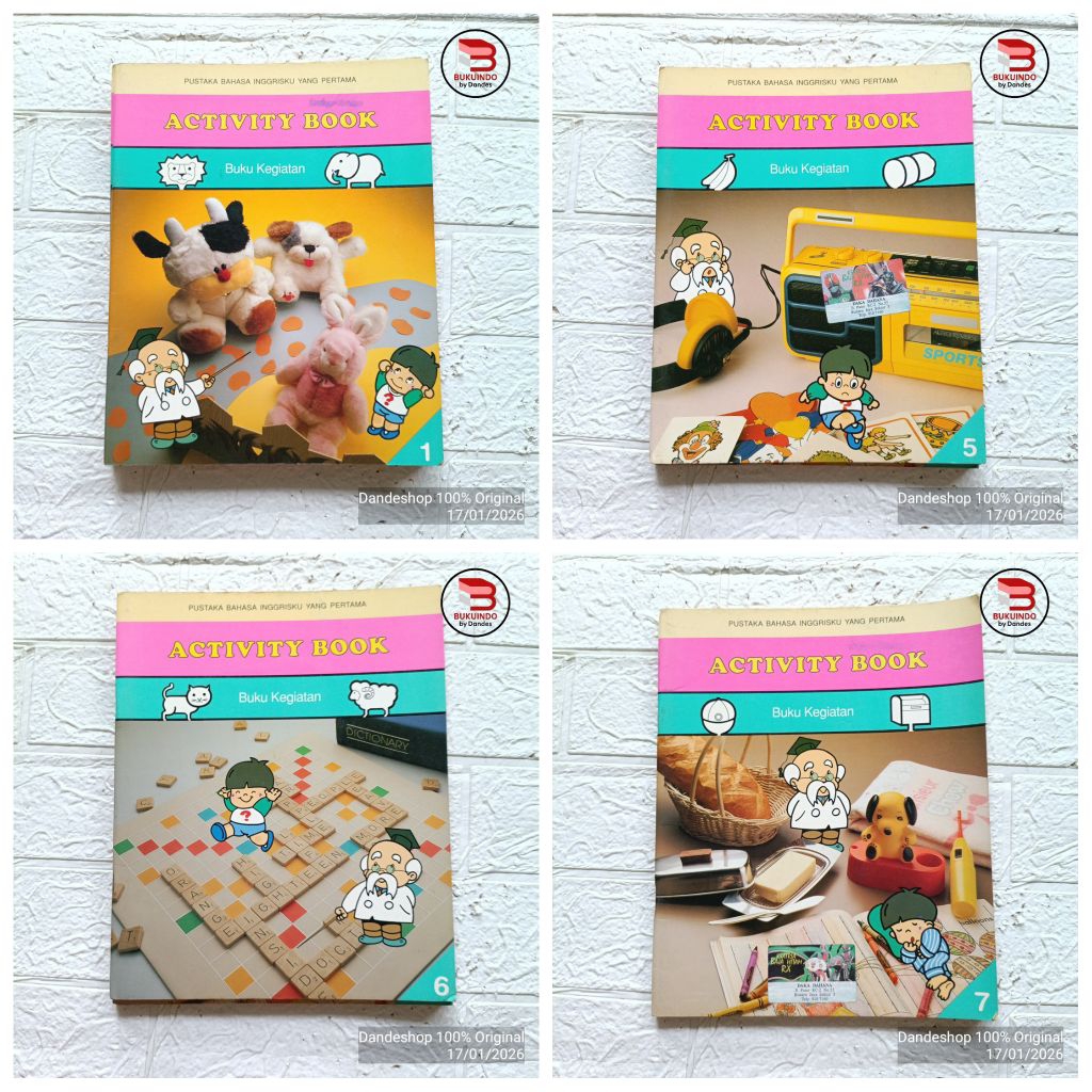 My First English Library ACTIVITY BOOK ACTIVITY BOOK - ACTIVITY สําหรับเด็กที่ใช้ก่อน