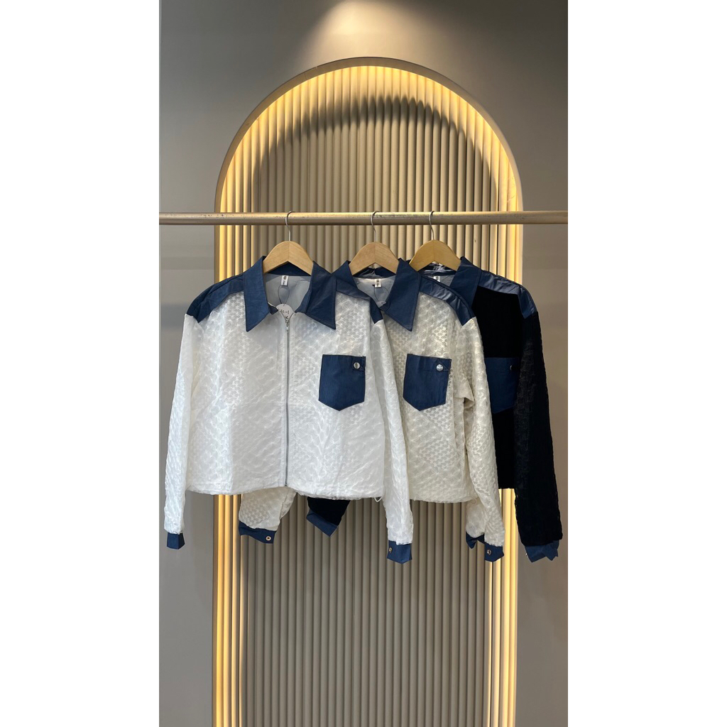 KEMEJA เสื้อปักซิป 1593