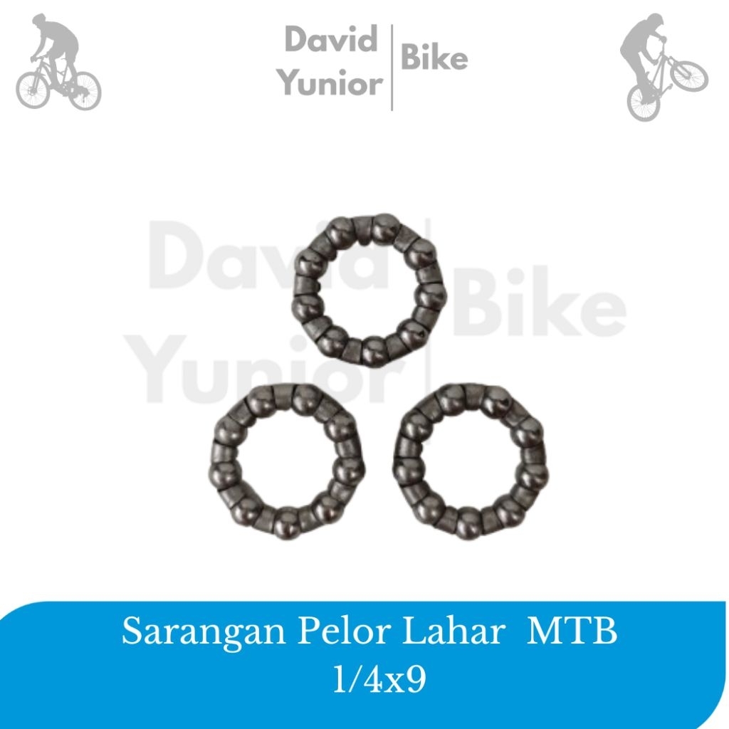 ลาวากระสุนรังศูนย์เกียร์เพลา1/4x9ลาวาสําหรับจักรยาน จักรยานเสือภูเขา ขนาดเล็กพับ