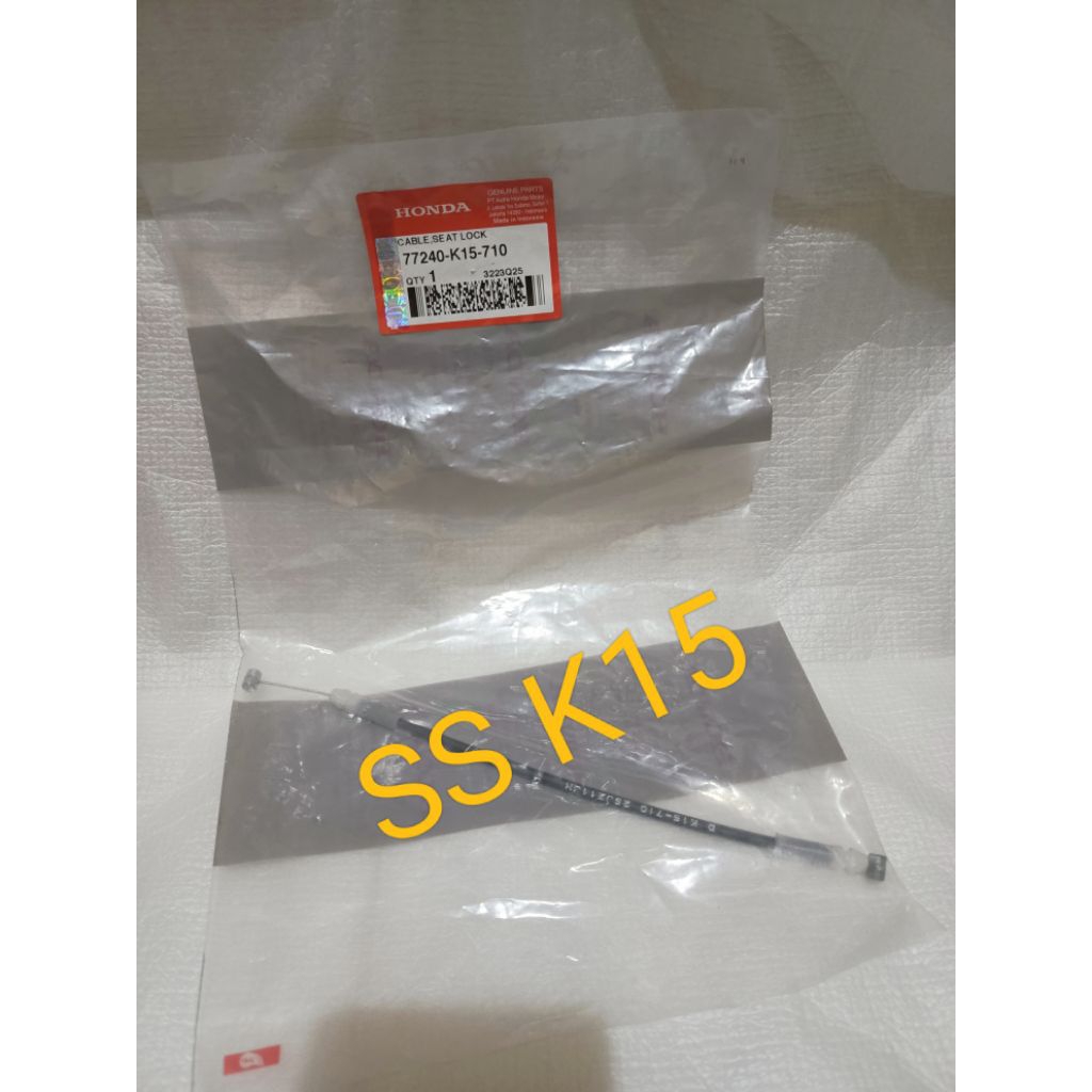 สายล็อคที่นั่งสายสายเปิดที่นั่งอานที่นั่ง cb 150 led lod usd เดิม 77230 k15 710