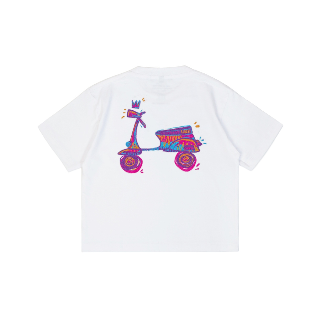 Livescoot Kids Short Sleeve Boxy I Kids T-Shirt - Derollo