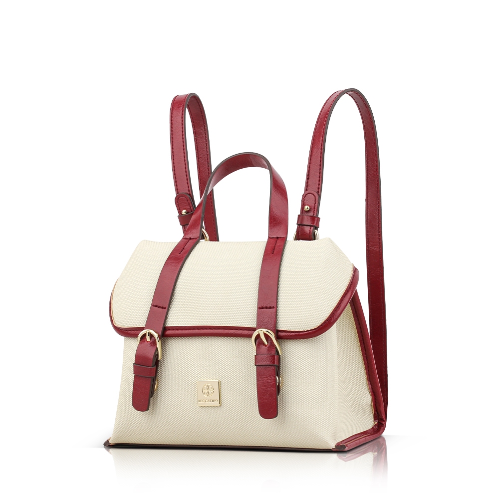 Les Catino Lcn-Ranti Pique กระเป๋าเป้สะพายหลังสําหรับผู้หญิง