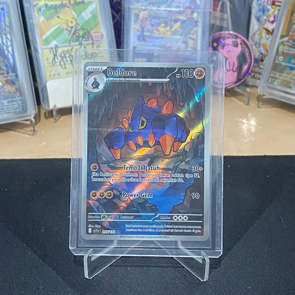 Boldore AR 255 /172 AR (sv11s) TCG Pokemon Black and White Indonesia 2025