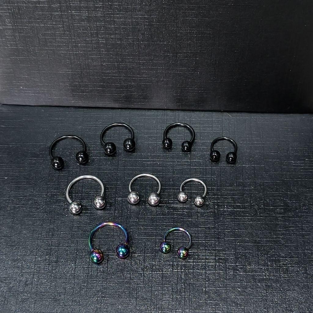 TITANIUM SIPTUM EARRINGS / TITANIUM NOSE PIERCING / TITANIUM SIPTUM PIERCING / EARRINGS / EAR PIERCI