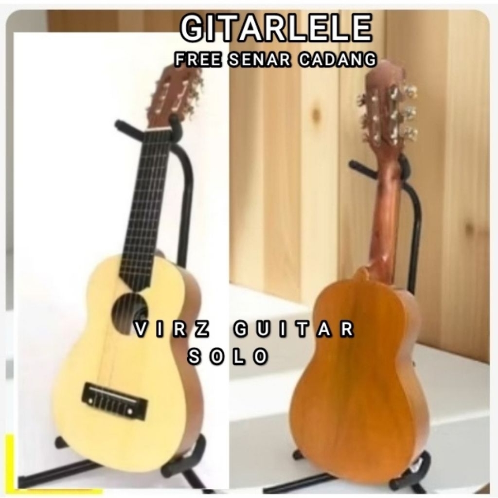 ACOUSTIC GUITARLELE PACKAGE */ ACOUSTIC NYLON 6-STRING GUITAR / NYLON 6-STRING UKULELE LELE GUITAR