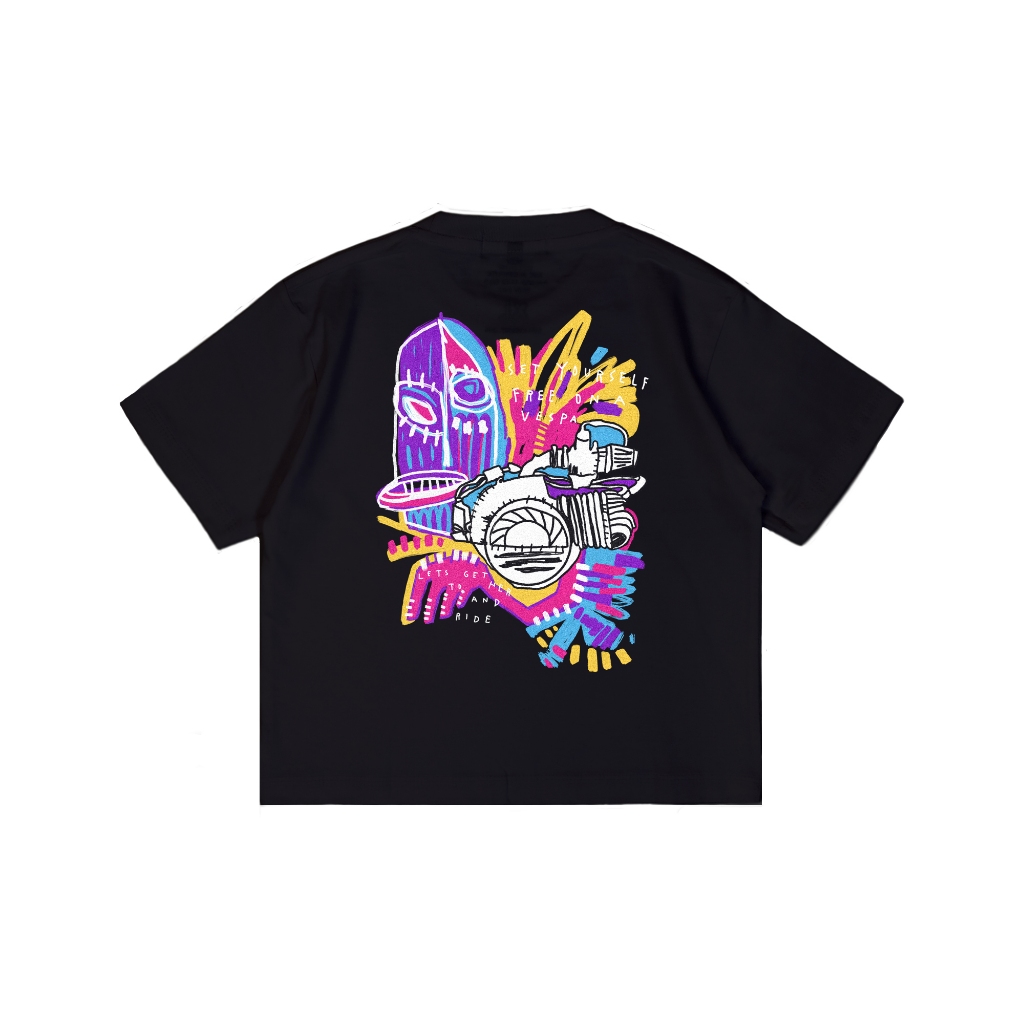 Livescoot Kids Short Sleeve Boxy I Kids T-Shirt - Naire