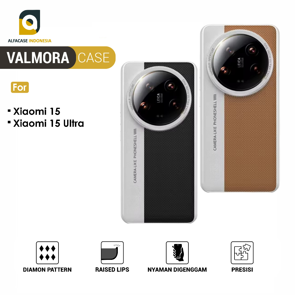 ALFACASE Case Xiaomi 15 Ultra - เคส Valmora - เคส Xiaomi