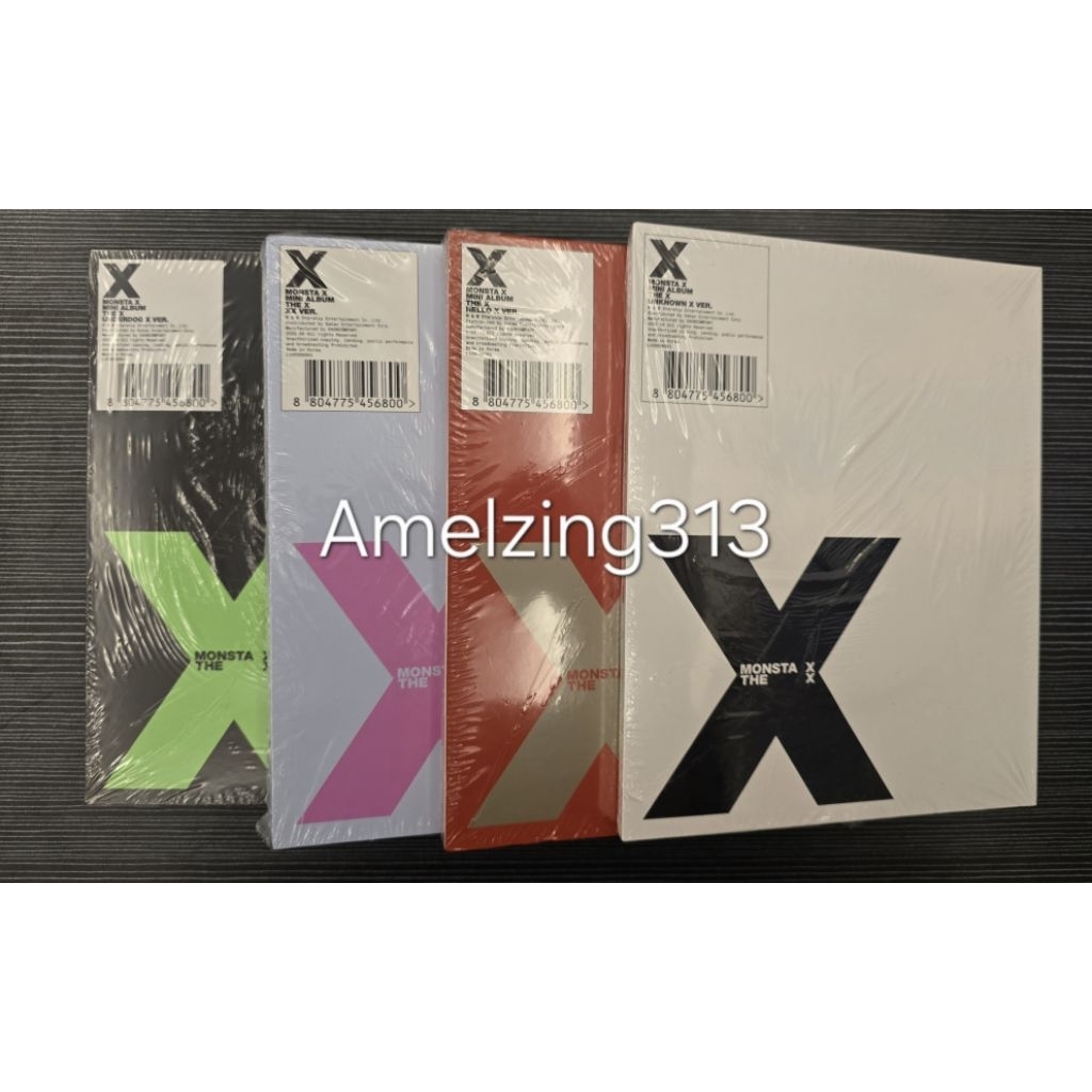 MONSTA X THE X อัลบั้ม Ready INA Shownu Minhyuk Kihyun Hyungwon Jooheon IM