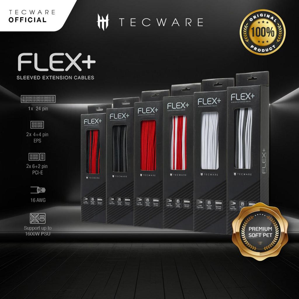 สายจ่ายไฟต่อขยาย Tecware Flex Plus PSU