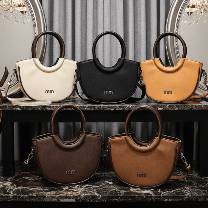 3209 Aff Beh กระเป๋าฟรีถุงกระดาษ + ป้ายแฟชั่นผู้หญิงกระเป๋าสะพาย 24*7*14 Cm