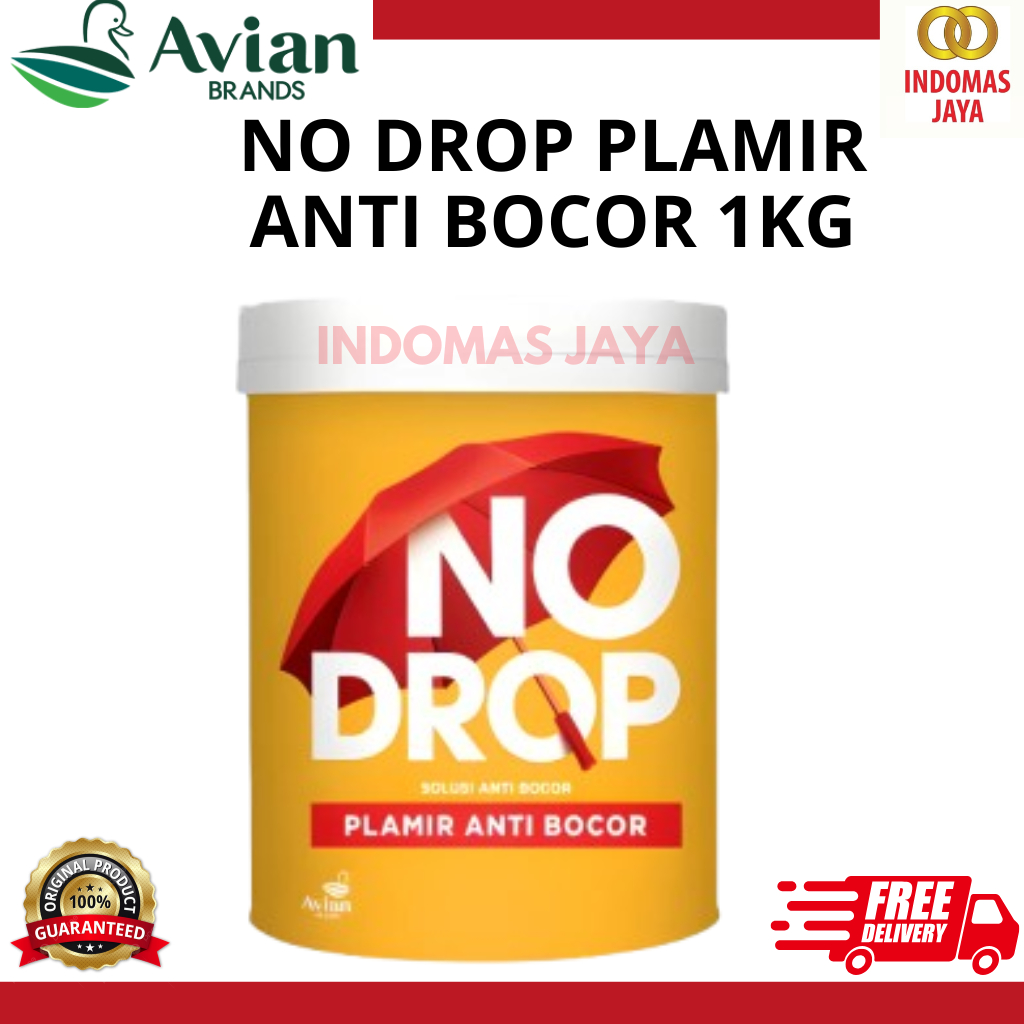 AVIAN NO DROP PLAMIR ANTI-LEAK 1KG WALL PLAMIR PUTTY WALL PUTTY NO DROP WALL PUTTY 1KG