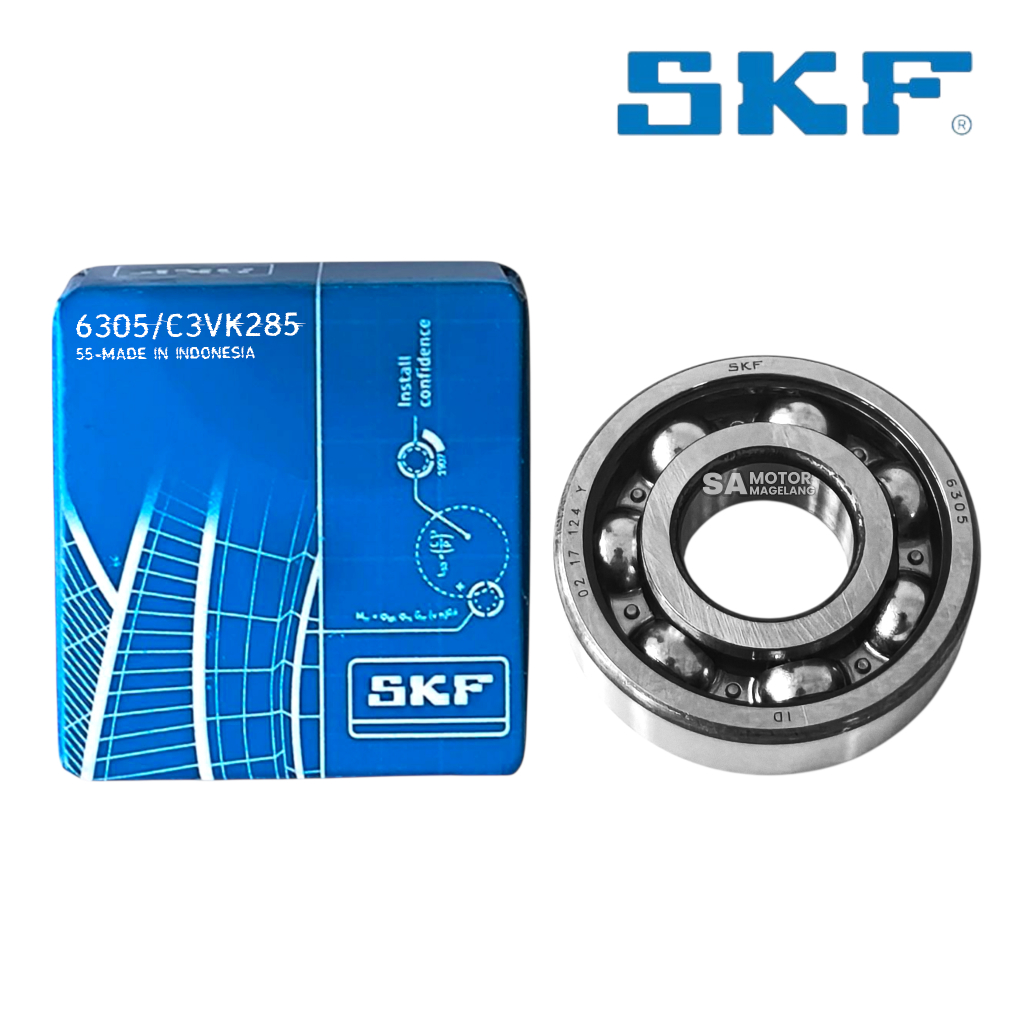 Bearing Laher Kruk As SKF 6305 C3 Jupiter Z1 Mx Old New 4 & 5 Speed 135 Vixion Byson Original