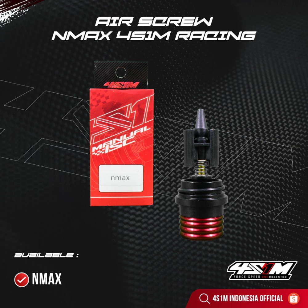 LOKAL AIR SCREW IDLE AIR CONTROL ISC 4S1M RACING AEROX NMAX XMAX SONIC PCX ADV 150 SCR CBR 150 CBR 1