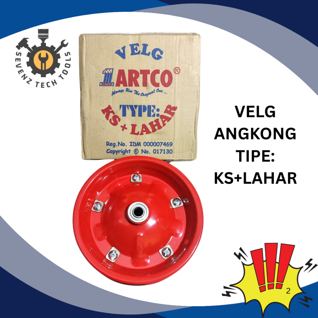 ARTCO KS ANGKONG WHEELS + LAHAR / ARTCO KS COR CAR RIMS + LAHAR