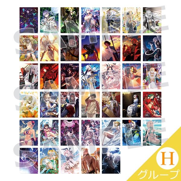 Fate Grand Order FGO Servant Art Chronicle FA Exhibition A4 Clearfile Clear File Morgan โหล Oberon T