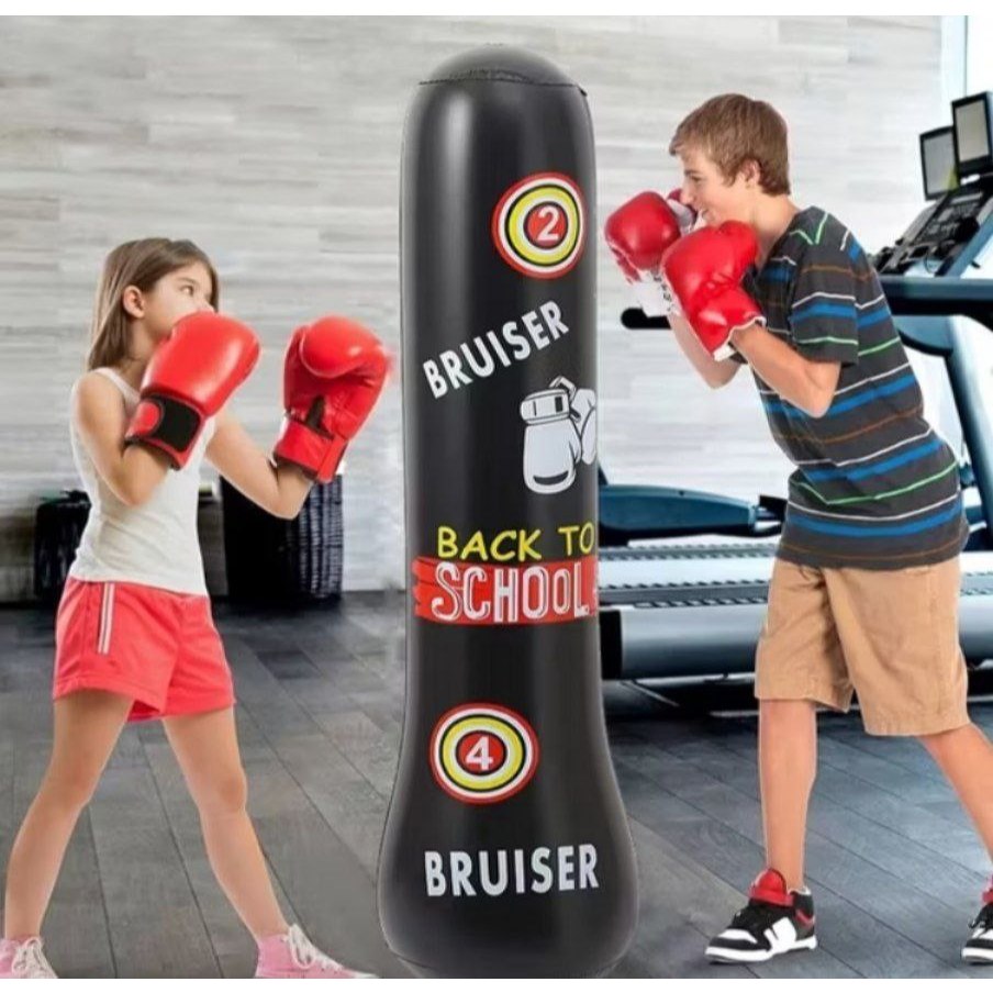 Funpunch Punching Bag ฟรีปั๊ม/Standing Boxing Inflatable Childrens Punching Bag