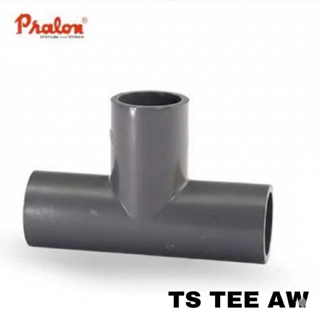 Tee Pralon AW 2" ท่อ PVC