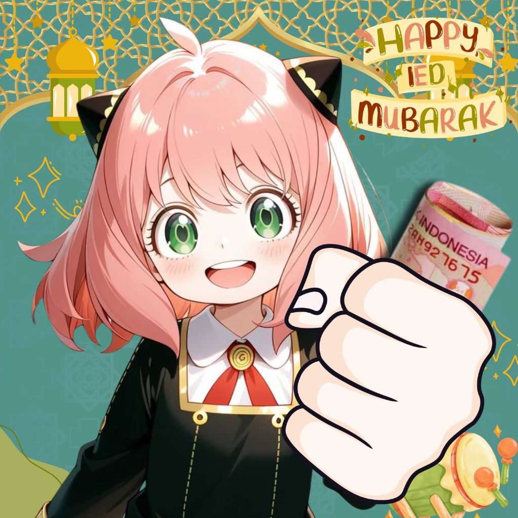 2D SPY X FAMILY ENVELOPE / SPY X FAMILY ANYA 2D EID ENVELOPE HAND ENVELOPE