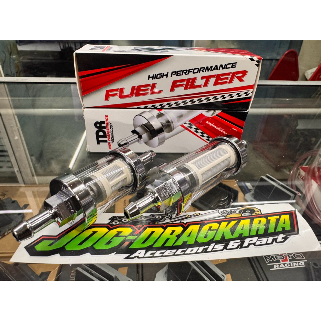 กรอง GAOLINE กรอง FUEL ประสิทธิภาพสูง TDR RACING ยาวและสั้น ORIGINAL TDR RACING UINERSALL มอเตอร์