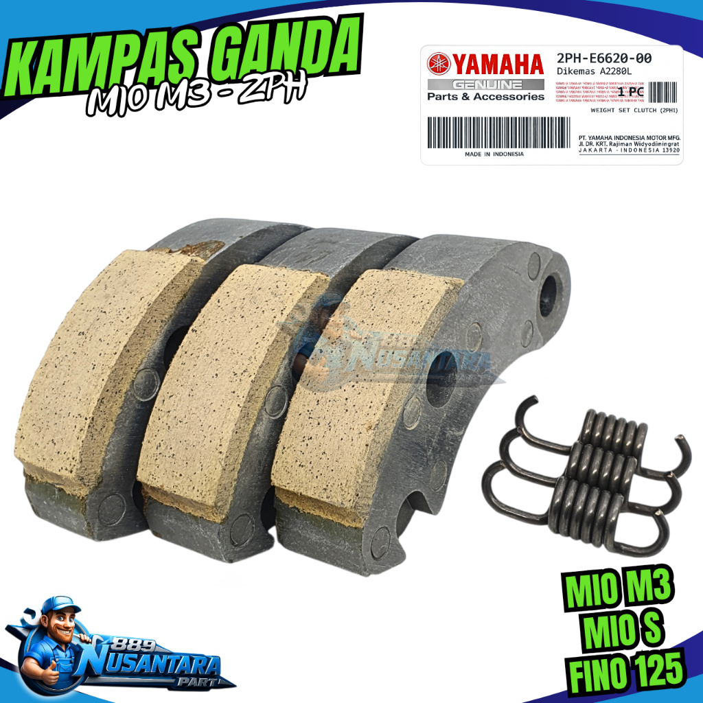 DOUBLE CLASPS MIO m3 MIO SZ Fino 125 Xride 125 MIO 125 Soul GT 125 MIO GT 125 CC 2PH