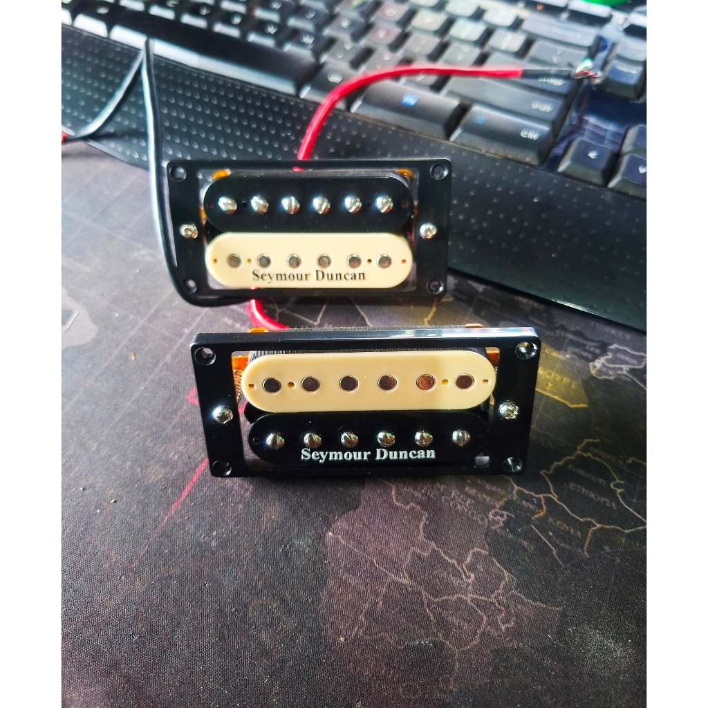 สติ๊กเกอร์ปิ๊กอัพกีต้าร์ Seymour duncan - Dimarzio - เนื้อหา EMG 2