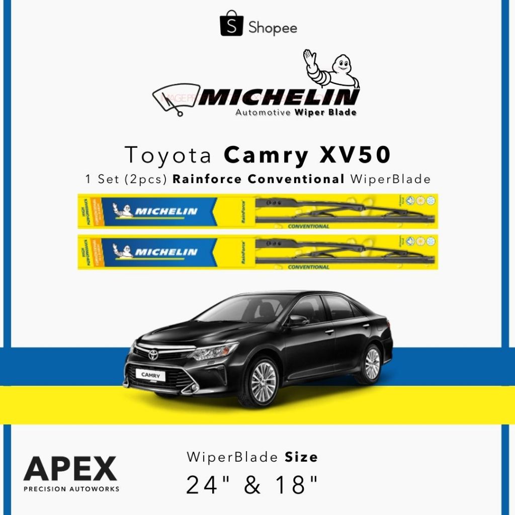 MICHELIN RAINFORCE CONVENTIONAL WIPER สําหรับ CAMRY XV50
