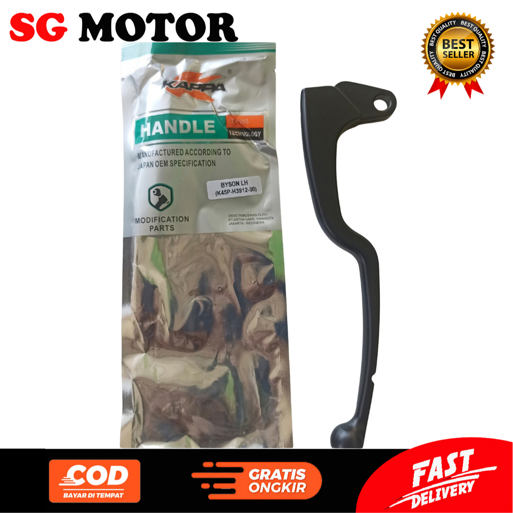 KAPPA LEFT HANDLE BYSON กระเป๋าถือคลัทช์สีดํา - KAPPA DISTRIBUTOR