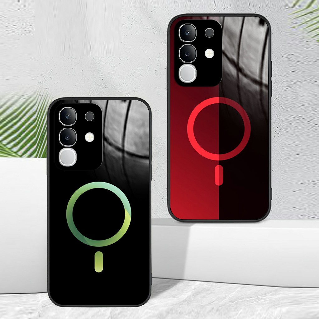 HP Glossy Glass Softcase สําหรับ VIVO Y29 4G - เคสโทรศัพท์ VIVO - เคส VIVO Y29 4G (GM 001)