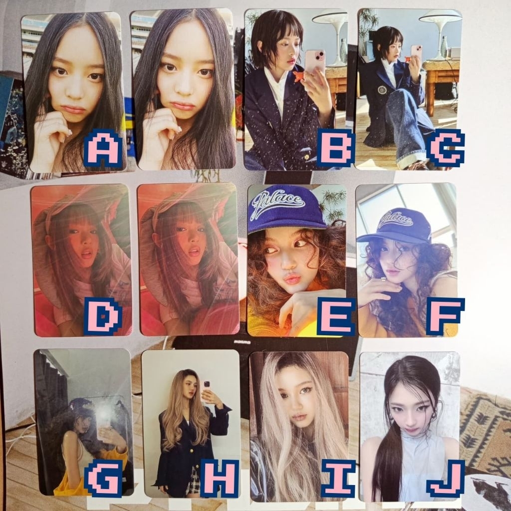 NewJeans อย่างเป็นทางการของ Photocard, NJZ, MhDHH, หวานยังไง, ni Photocard เหนือธรรมชาติ, dani, heei