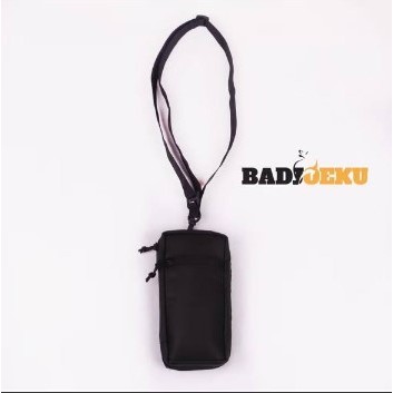 Preloved - Second - Wallet HP Hanging Wallet Phone Slot All Phone Black Strap Men