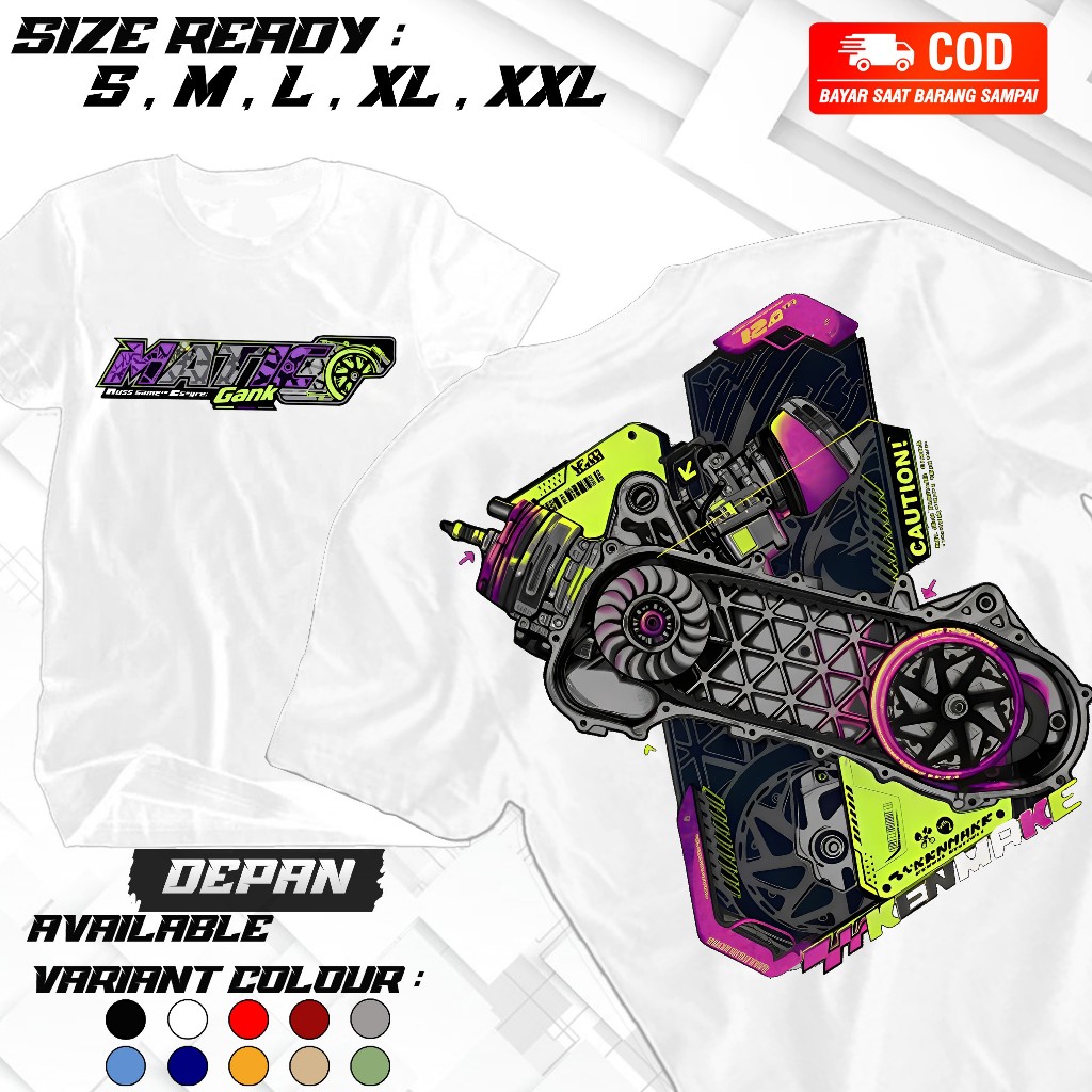 STARLIGHTKAOS ---AUTOMATIC KENMAKE Distro เสื้อยืด 5tp racing ดีไซน์ใหม่ล่าสุด TP5