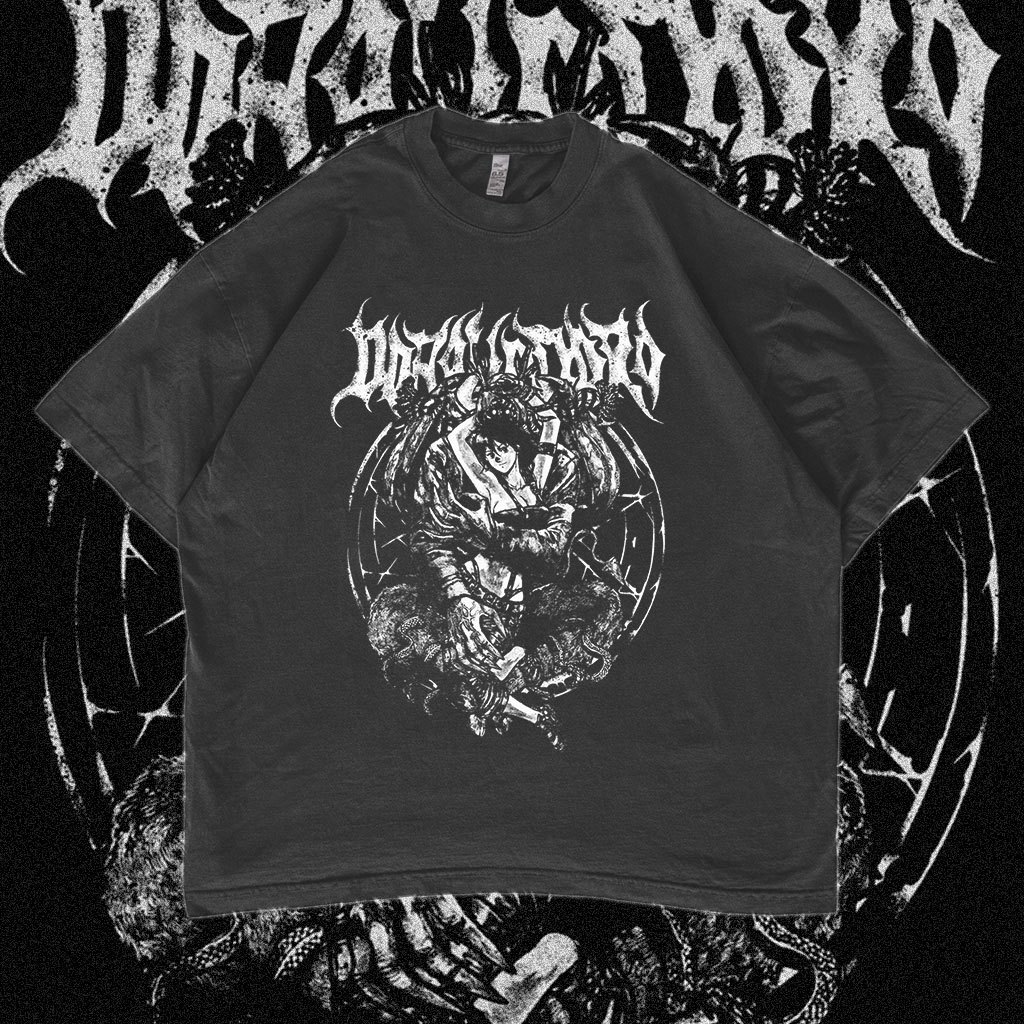 เสื้อยืดโลหะโอเวอร์ไซส์ Dorohedoro